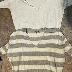 XS Express three-quarter sweaters a